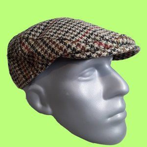 Kirby British Wool Handwoven Men's Tweed Cap ZH043 - CHOOSE SIZE